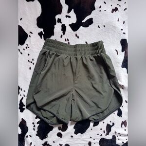 Khaki Women's Athletic Shorts